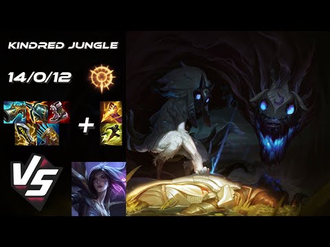 JUNGLE Kindred vs Kai'Sa - NA Grandmaster Patch 25.20