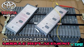 Toyota Prius Gen2 Hybrid Battery - The 101 and DIY Cell Module Replacement