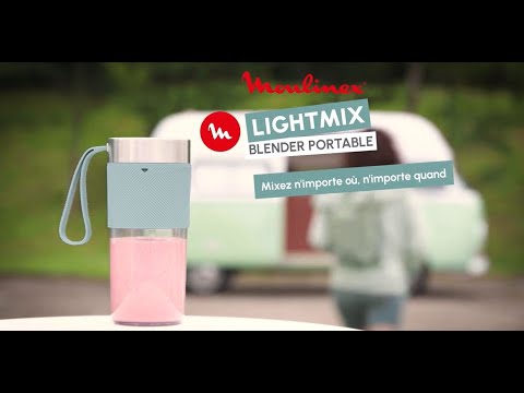 MOULINEX | Lightmix : Adoptez un mode de vie plus sain quand et où vous voulez !