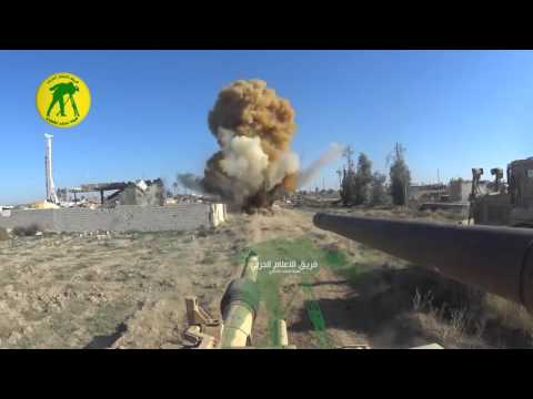 Iraqi Special Forces Golden Division Soldiers and Abrams combat with ISIS in Al Sijaria