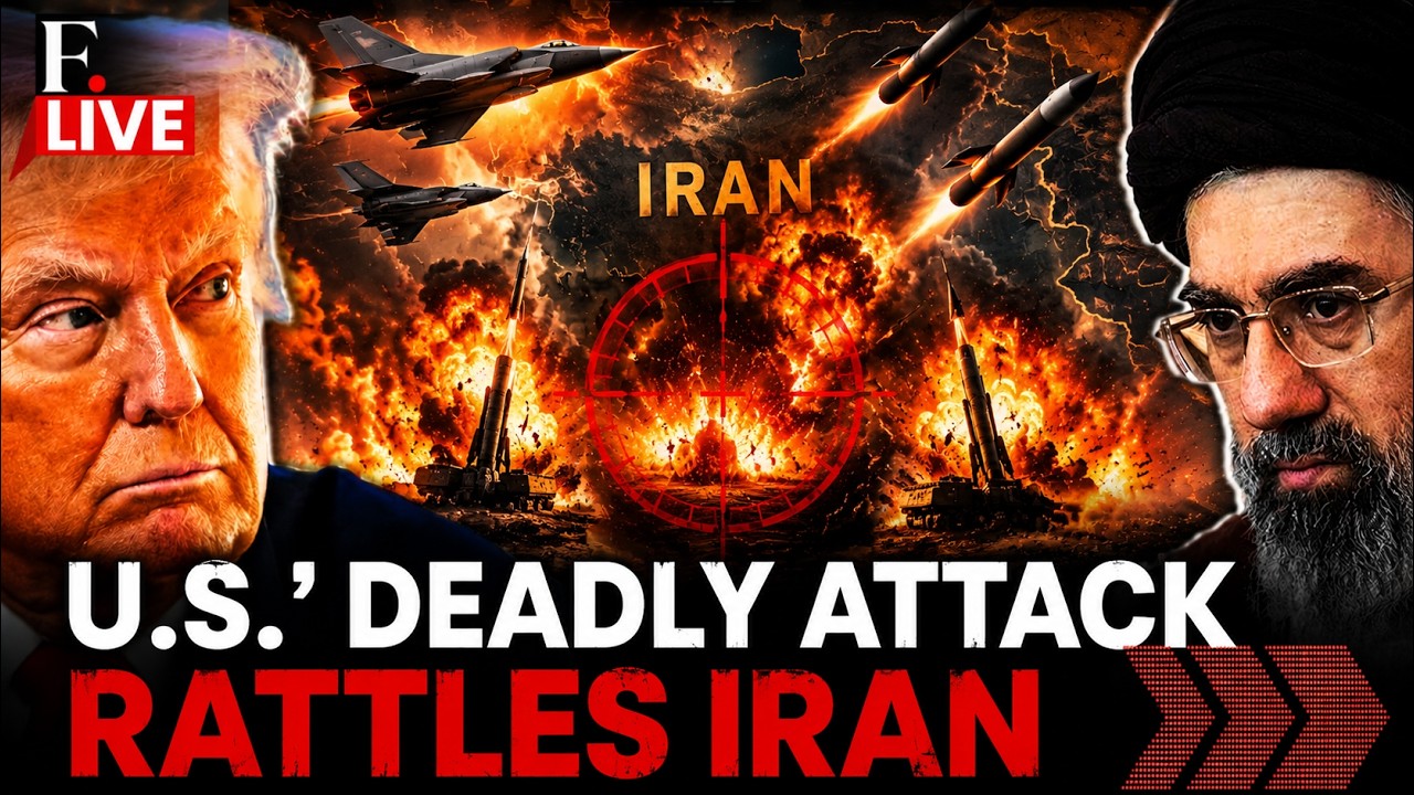 US Attacks Iran | US Bombards Iranian Drone, Missiles Facilities Escalating US Iran War | LIVE