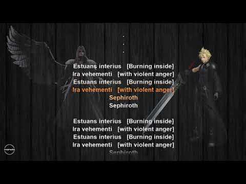 One Winged Angel (Final Fantasy VII) Lyrics (Latin & English Translation)