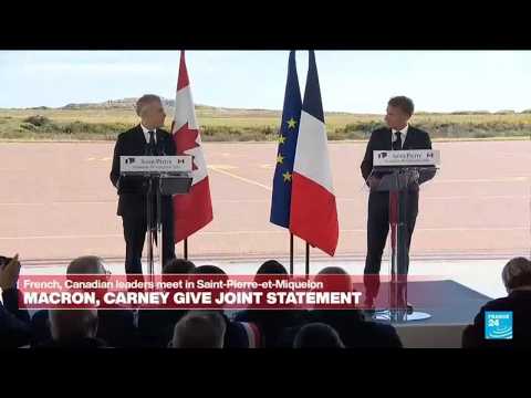 Replay: Macron, Carney hail new chapter on France-Canada ties at St. Pierre and Miquelon meeting