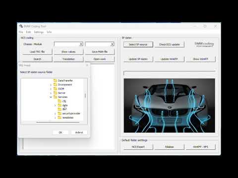 BMW Coding Tool Import spdaten to NCS Expert and winkpf