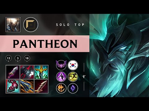 Pantheon Top vs Sion - KR Master Patch 25.24