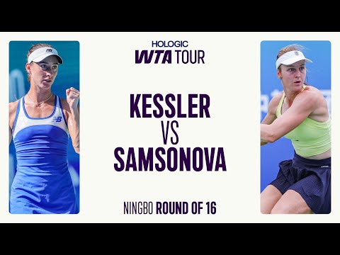 McCartney Kessler vs. Liudmila Samsonova | 2025 Ningbo Round of 16 | WTA Match Highlights