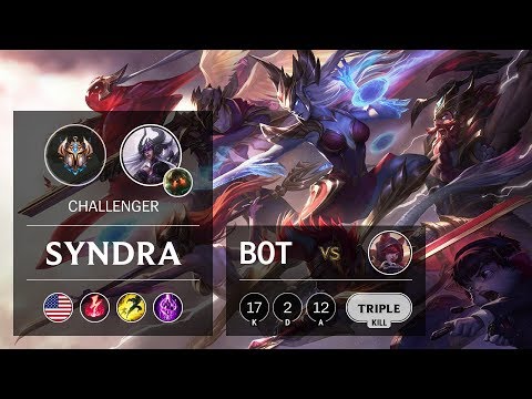 Syndra Bot vs Xayah - NA Challenger Patch 9.23