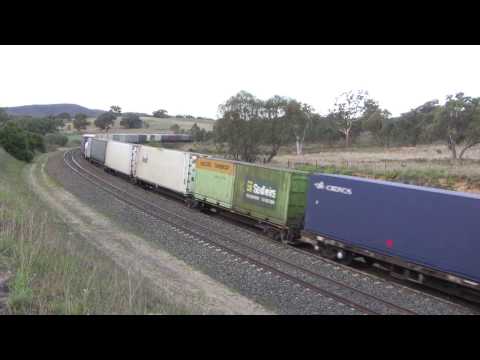 7SP5 NR84 NR85 Top bridge 16 March 2013