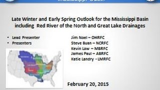 preview picture of video '2015 Spring Flood Outlook Presentation for Partners'