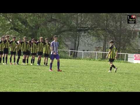 Les U17 du F.C Garazi contre Bourbaki demi-finale de la Coupe d'encouragement 16 04 2022
