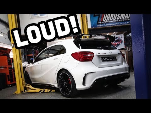 REMUS CAT BACK A45 AMG LOUD BANGS
