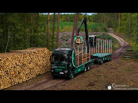 Renault Trucks K520 6x6 Tartak Manex - Renault Trucks Polska [4K]