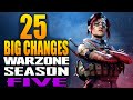 Call of Duty Warzone: 25 Big Changes in The Season 5 Update! (Update 1.40)
