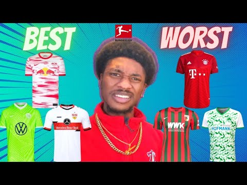 RANKING EVERY 21/22 BUNDESLIGA HOME KIT