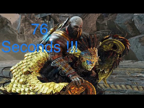 GNA Got Deleted in 76 seconds | Hardest Difficulty | No Damage | God of war Ragnarok