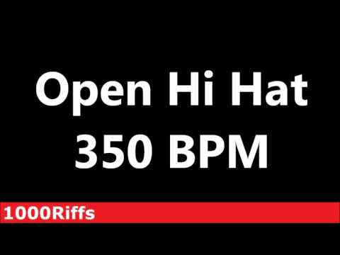 Open Hi Hat Metronome : 350 BPM ✓
