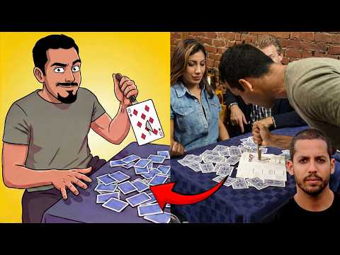 David Blaine's Knife Thru Card Magic Secret Revealed!