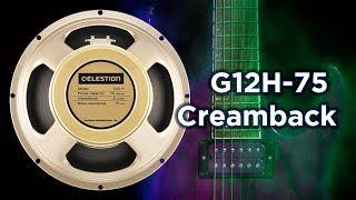 Video thumbnail for Celestion G12H-75 Creamback clean, crunch and high gain demonstration by Thevon
