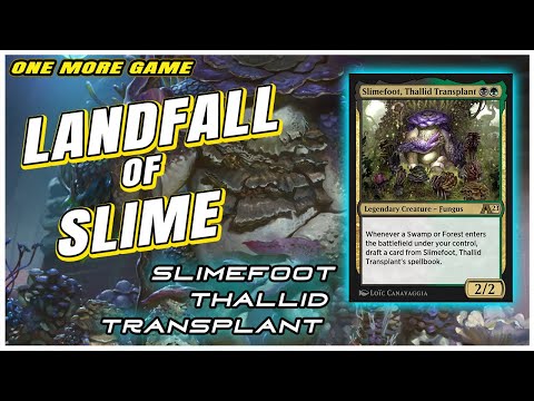 Slimefoot Thallid transplant EDH Historic Brawl || One More Game MTG