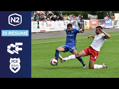 J3 N2 I C'CHARTRES FOOTBALL 1-2 FC ROUEN 1899 - Résumé