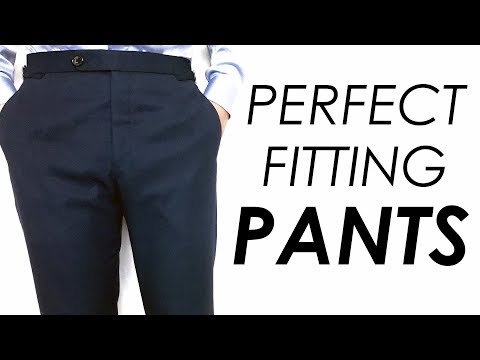 How dress pants should fit