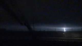 preview picture of video 'Slow Motion Lightning outside Mt. Sterling, Illinois.'