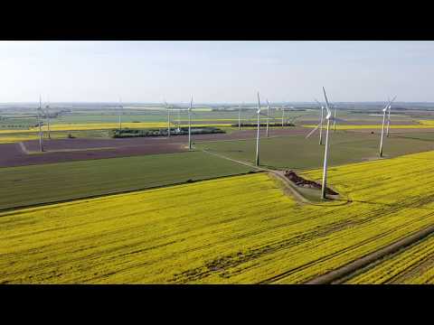 Coastal Windmills by Drone - UK #MABLETHORPE
