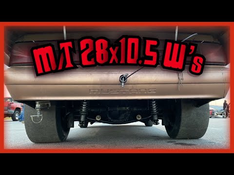 M/T 28x10.5 W's "Mostly" stock wheel tubs