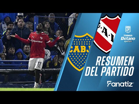 Boca Juniors 0 vs. 1 Independiente - Resumen del Partido - #TorneoApertura2025