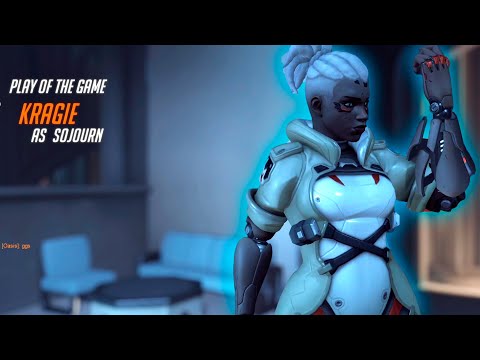 OW 2 - Kragie showing his Sojourn skill - POTG! [ Overwatch 2 Beta ]