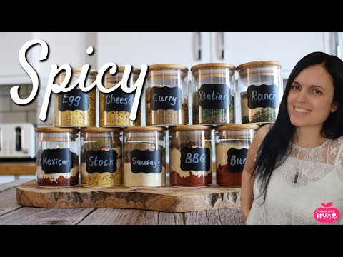 The Only 12 Homemade Seasoning Recipes You'll Ever Need: Time and Money Savers!