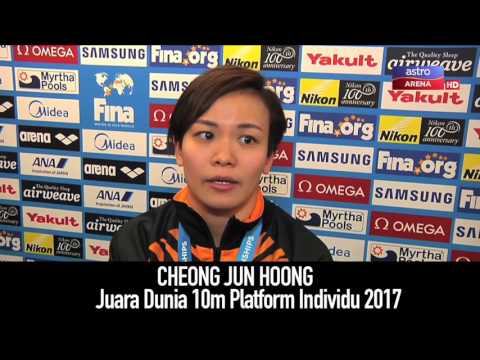 Cheong Jun Hoong's comments on creating history at the FINA World Championships 2017   Astro Arena