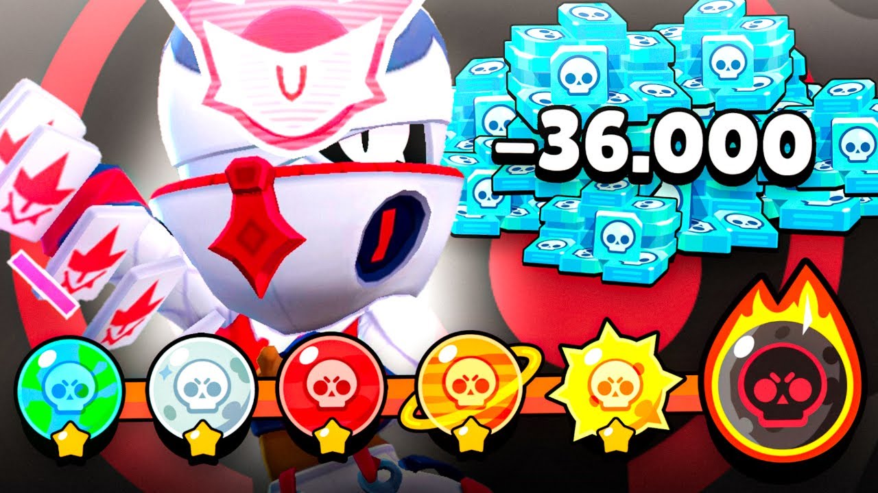 GASTEI meus 36.000 VALES para CHEGAR a FAMA METEORICA do BRAWL STARS!