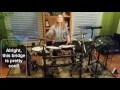 Mia / girl drummer (12-years old) / Temple of the Dog / Pushin Forward Back