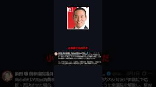 【浜田聡氏】河野太郎氏からブロックされたよ😢　#浜田聡 #ブロック太郎