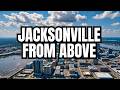 Stunning Aerial Tour Of Downtown Jacksonville Florida Bridges Skyscrapers And Riverfront Views