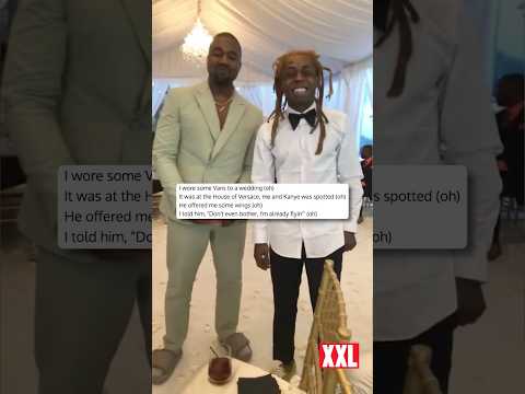 Lil Wayne rapped about this EXACT moment