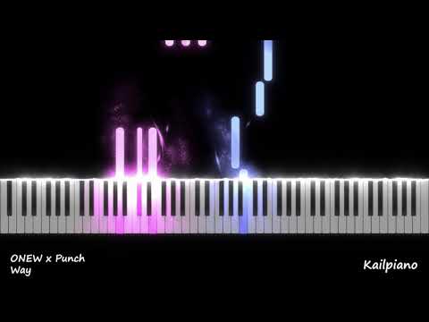 Way(별 하나) / 온유 X 펀치(ONEW X Punch) / Piano Tutorial