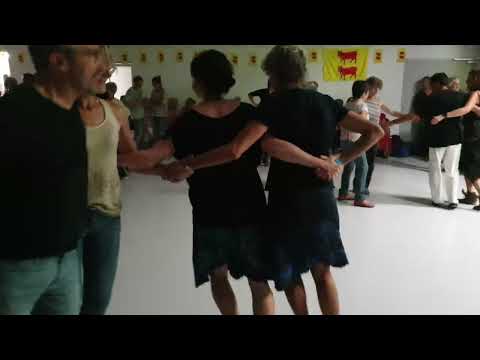 "La Croisade", a boureé with Remi Geffroy, in Puyoô, France, 21 Oct. 2023