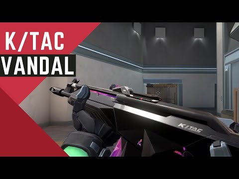 Ktac Vandal Skin Showcase - Valorant Battlepass Skins