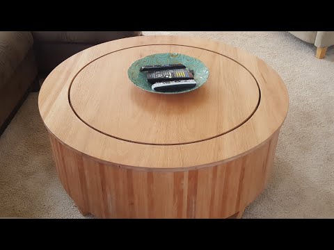 I Built a Coffee Table with a Secret Miniature World Inside!