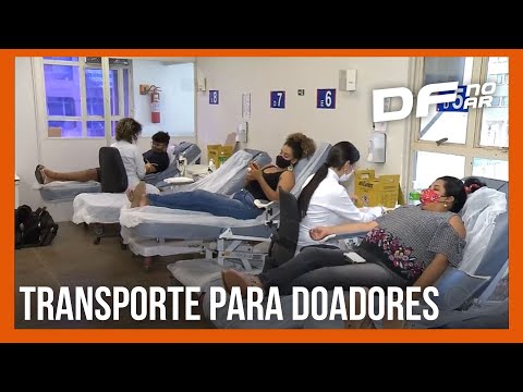Hemocentro retoma transporte gratuito para doadores