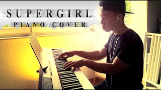Anna Naklab ft. Alle Farben &amp; YOUNOTUS - Supergirl (piano cover by Ducci, lyrics)