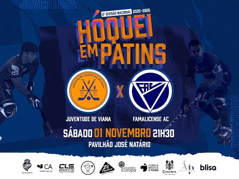 Juventude de Viana 🆚Famalicense AC  2ª Divisão Nacional de Hóquei em Patins
