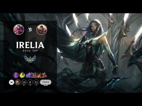 Irelia Top vs Jayce - KR Challenger Patch 12.11