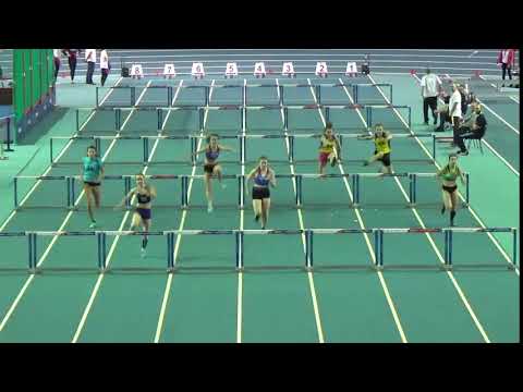 Ogólnopolskie zawody lekkoatletyczne - Toruń - 27.01.2019r. - 60 m ppł - (76.2) K U18 - bieg 3/3