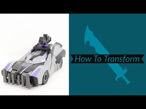 How To Transform: Transformers Studio Series Gamer Edition Barricade