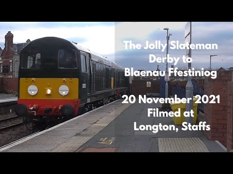 The Jolly Slateman Derby to Blaenau Ffestiniog 20 November 2021 at Longton