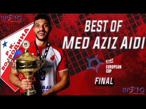 Best Of Med Aziz Aidi #FK_Vojvodina_Novi_Sad #EHF_European_Cup  2022_2023