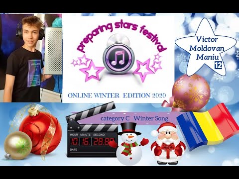 VICTOR MOLDOVAN MANIU -  Category C , 12 years (Winter Song )